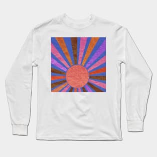 Afternoon Beach Sun Rays Long Sleeve T-Shirt